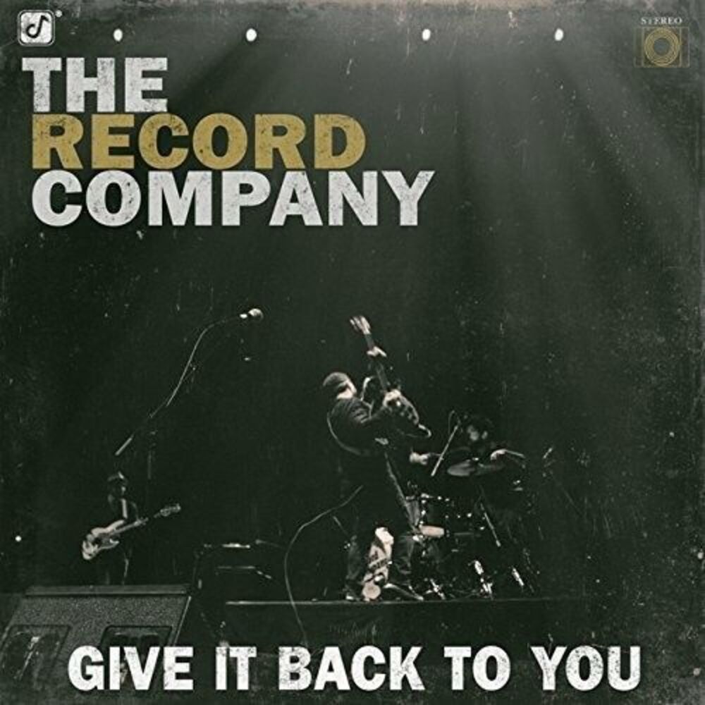 Record Company - Give It Back to You  CD